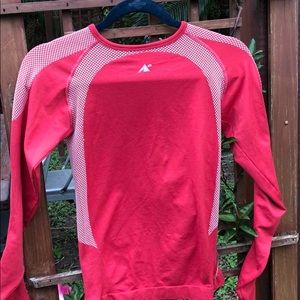 PINK WORKOUT COMPRESSION LONG SLEEVE